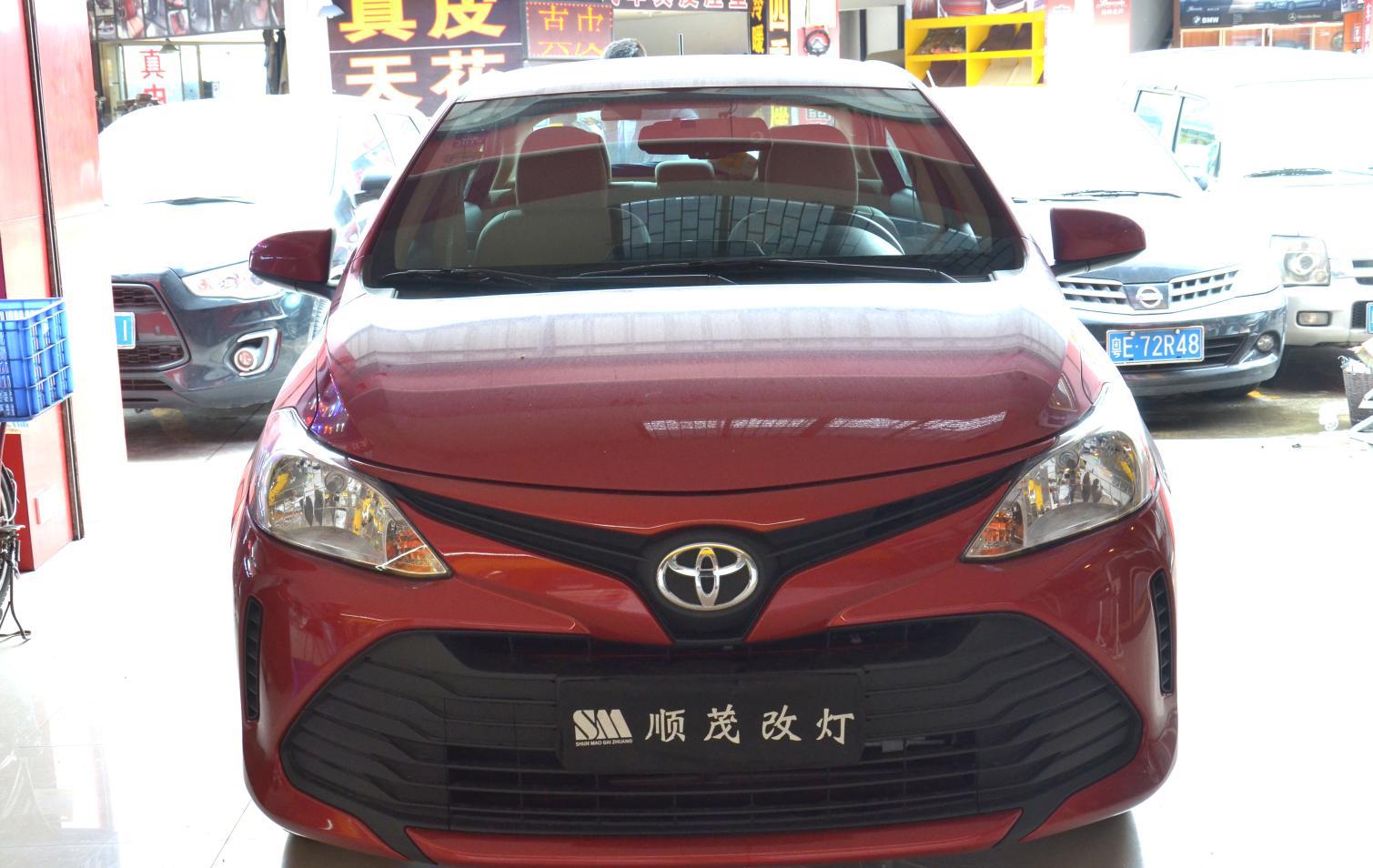 佛山首个摘掉小黄光的17款丰田威驰瞬间变火眼金睛