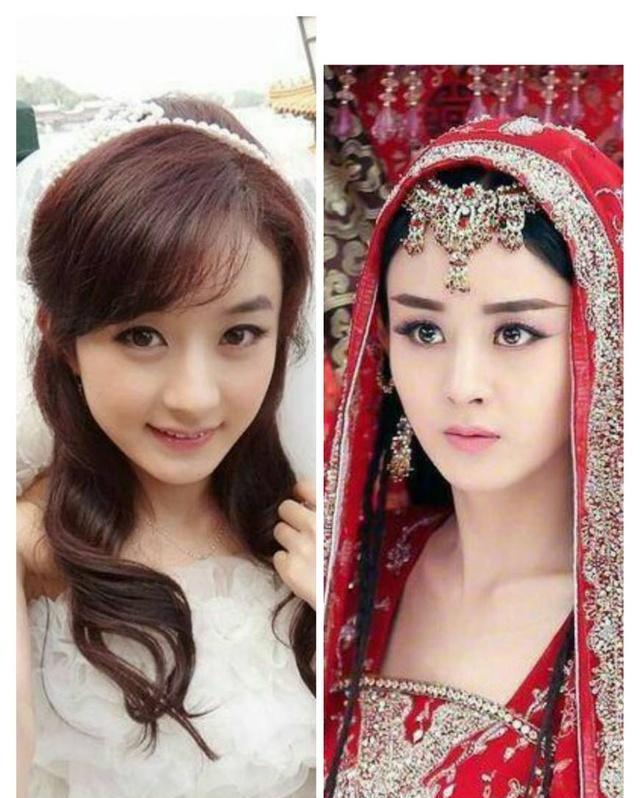 盘点明星的婚纱照与古装红妆照 没想杨幂竟输了