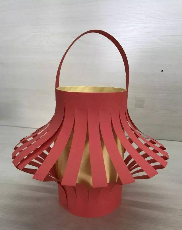 幼儿园平面手工灯笼