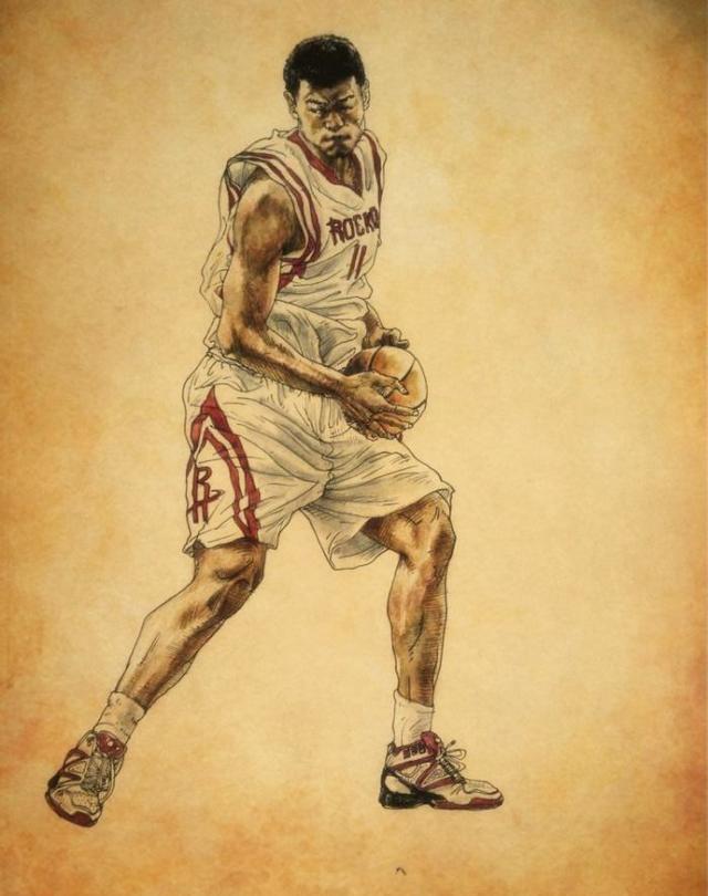 NBA中国内线球员体测数据! 姚明天赋最差, 易