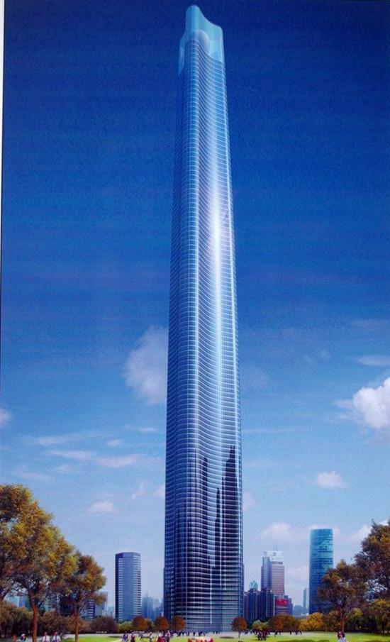 676米西部高楼赶超武汉绿地中心, 世界的第二, 中国的