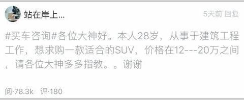 包工头选什么车好?这4款SUV空间够、通过性好