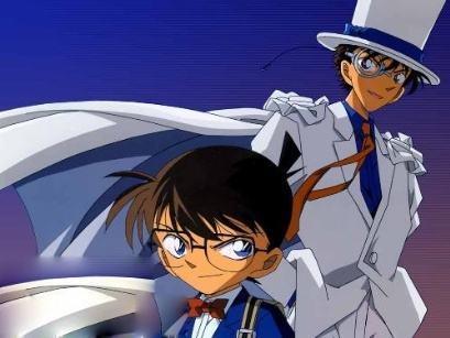 名侦探柯南中的新一和基德是同一人配音,那么柯南的心里独白也就是新一的声音吗?