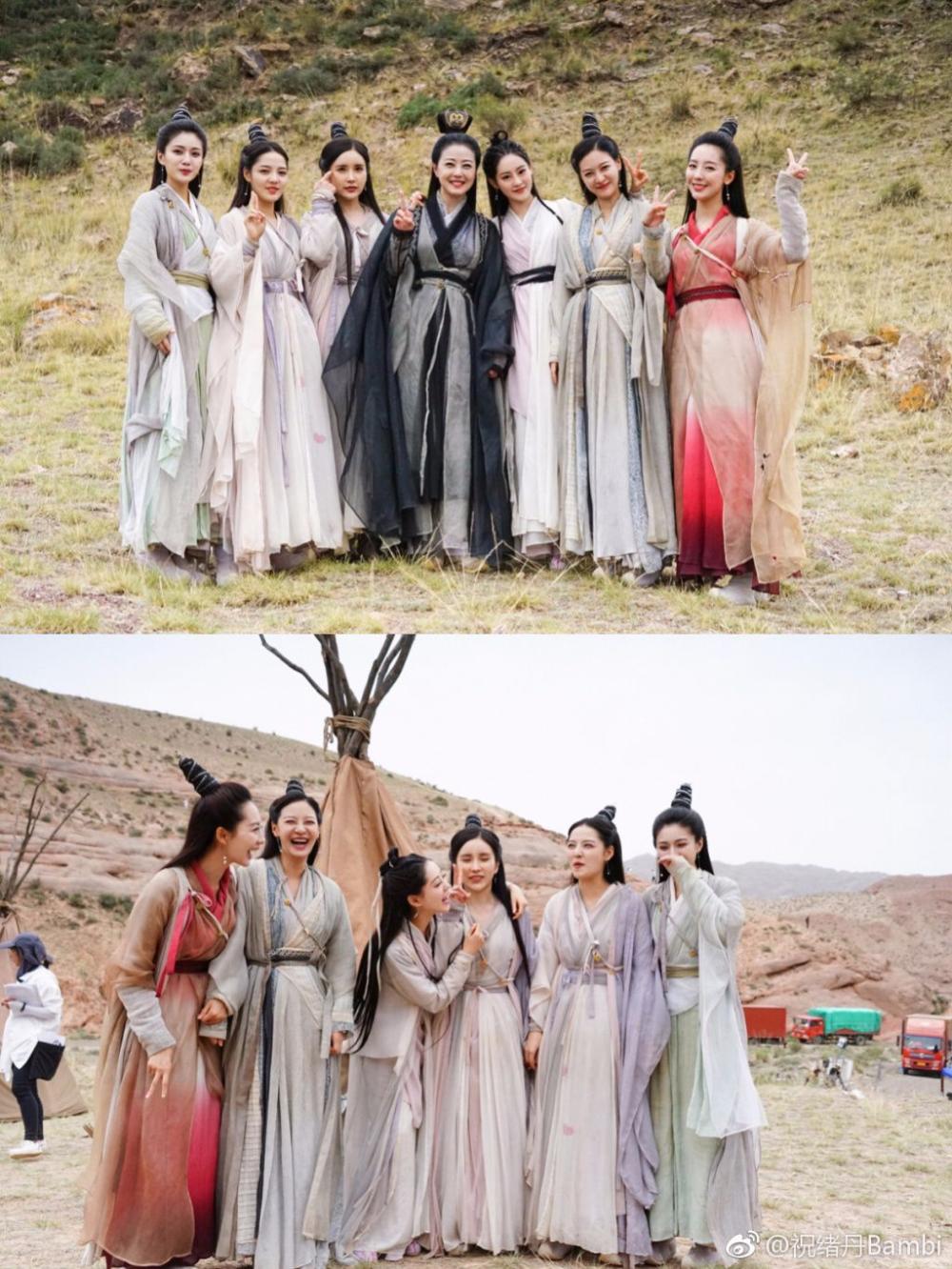 四大美女海边照