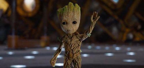 《银河护卫队2》被格鲁特树宝表情包笑到肚子疼, 范迪塞尔配音