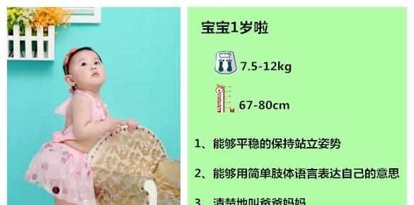 宝宝每个月的身高、体重、动作发育指标,超详