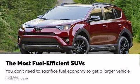 日系独占8款，德系仅1款，全球最省油的十大SUV在这里