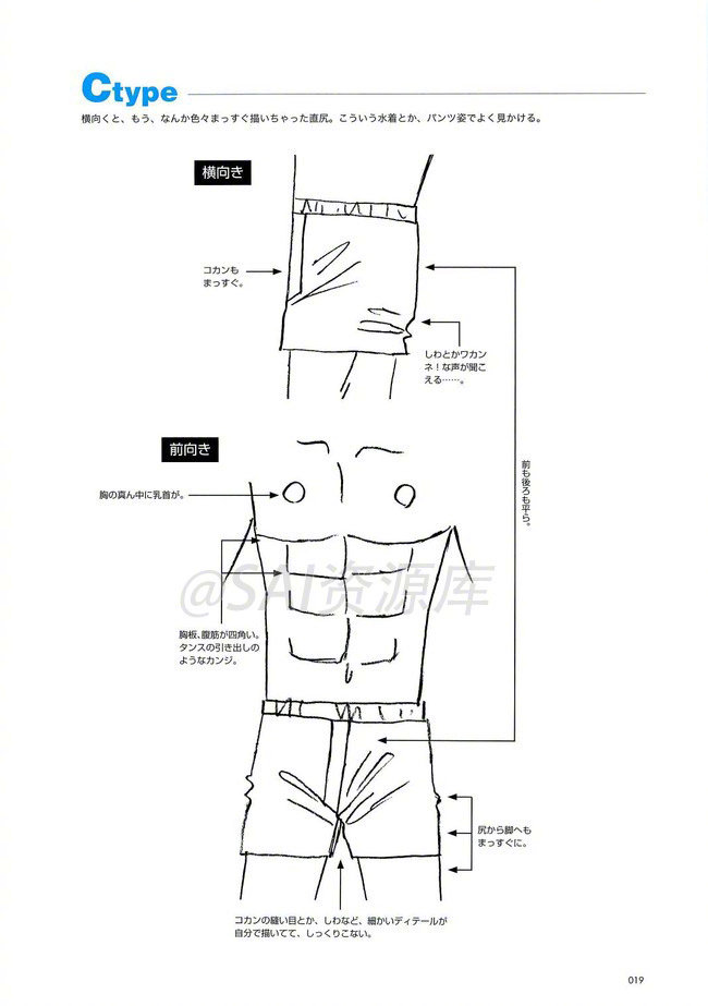 正经 教学 男性臀部的画法 转需 画法 臀部 男性 新浪新闻