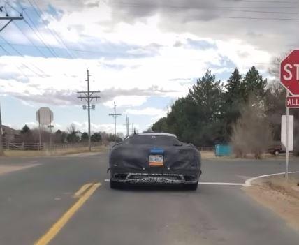 曝雪佛兰科尔维特C8谍照 将于明年1月亮相