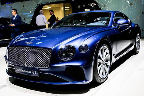 将豪华进行到底 车展实拍宾利欧陆GT