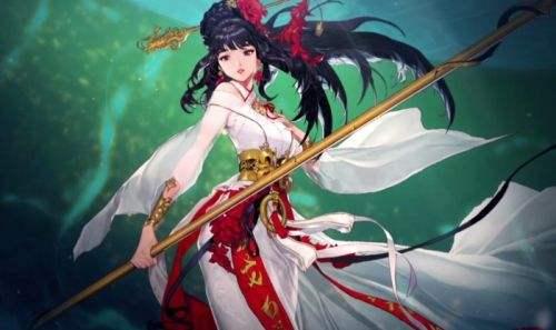 DNF: 神龙天女的异界驱邪退灵套装, 蓝火加特