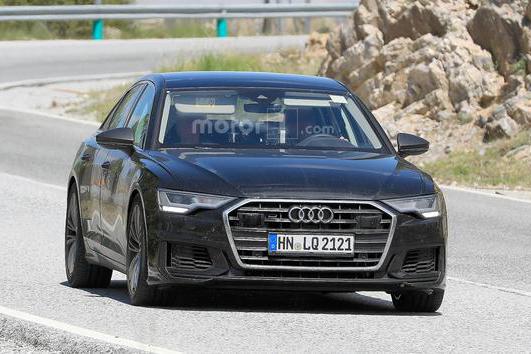 排量更小动力更强 奥迪全新S6谍照曝光 有望2019年亮相