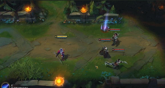 lol新版刀妹技能介绍: 破盾,突进,格挡, adc的新噩梦