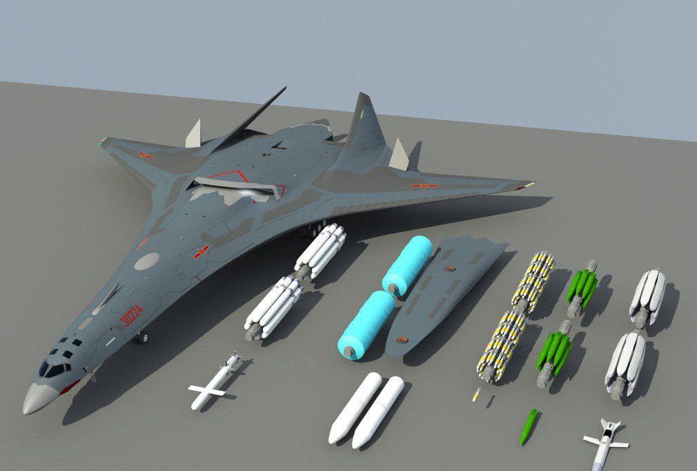 中国新型轰炸机想象图，你觉得哪个最靠谱?