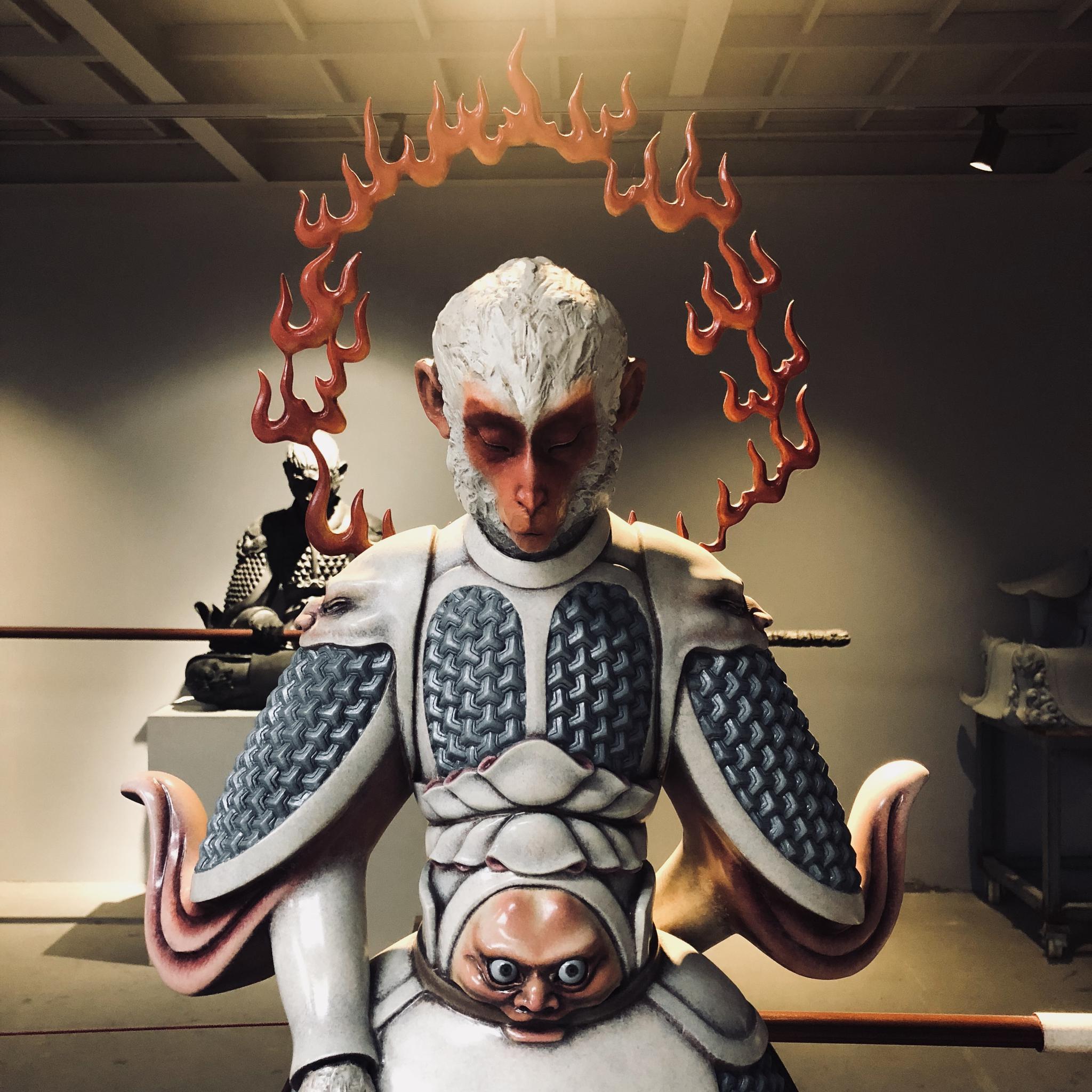 来王瑞琳老师的工作室看看悟空