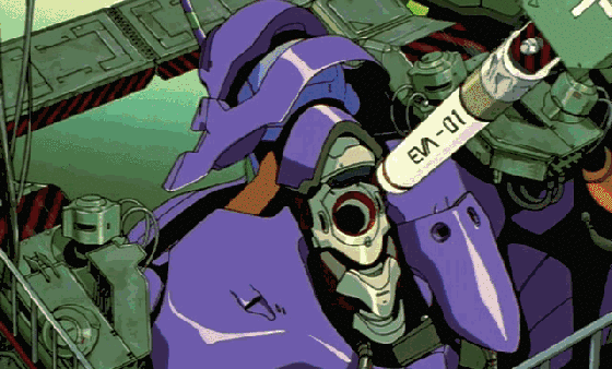 eva便会神鬼般的点亮双眼重新启动,战斗力爆表… [新世纪福音战士]的