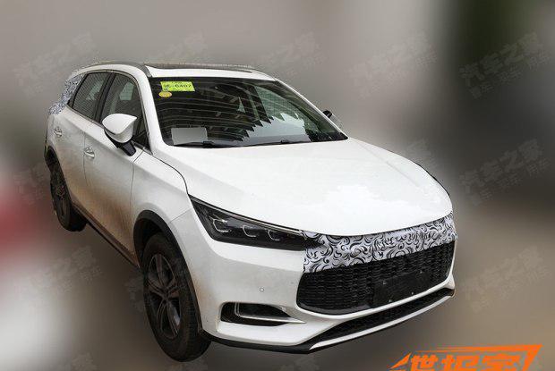 最美比亚迪终于来了！比亚迪新唐燃油版车型谍照