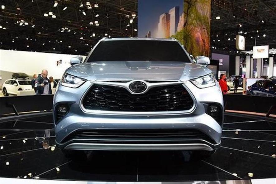 丰田粉们，你们的全新标杆SUV来了，尺寸再加长