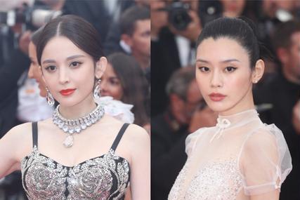 戛纳红毯第四弹!娜扎美艳,奚梦瑶再秀美背,马思纯发福惨不忍睹