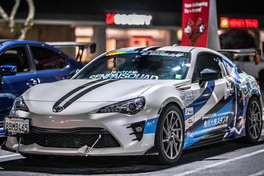 一辆具有“动漫气息”的丰田Toyota GT86！