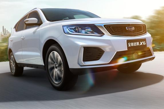 8-10万元级别实用之选，吉利远景X6诚意上市！