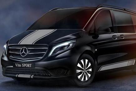 全新奔驰Vito Sport于英国亮相，更加动感的外观设计！