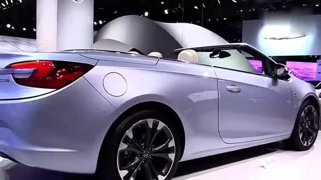 第一次见到别克敞篷车，2017款进口Cascada敞篷跑车