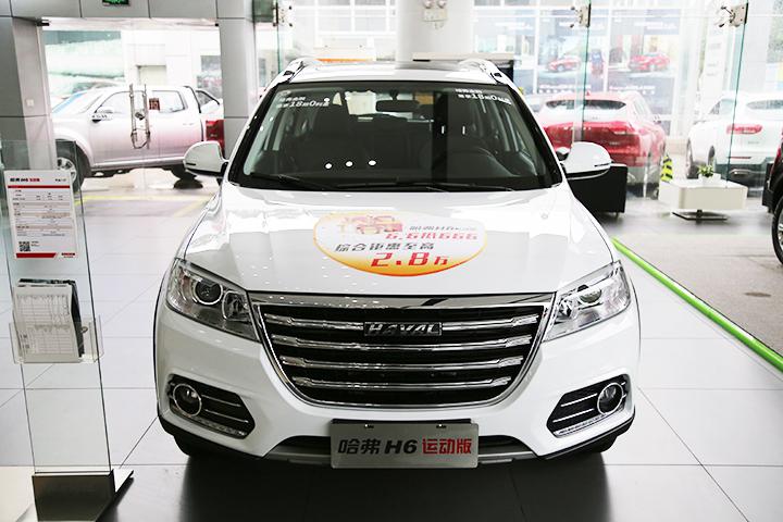 助力国民神车蝉联SUV销冠 静态体验哈弗H6运动版