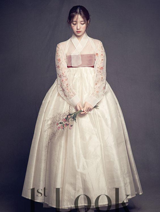 充满特色的韩国传统婚纱服装