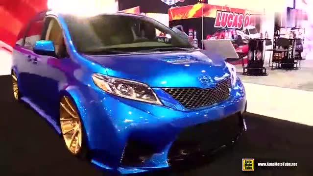 简直酷毙了车展实拍丰田Sienna改装车