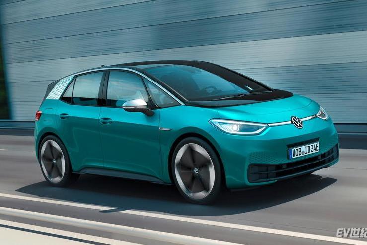 最高工况续航可达550公里 大众ID.3纯电动车全球首发