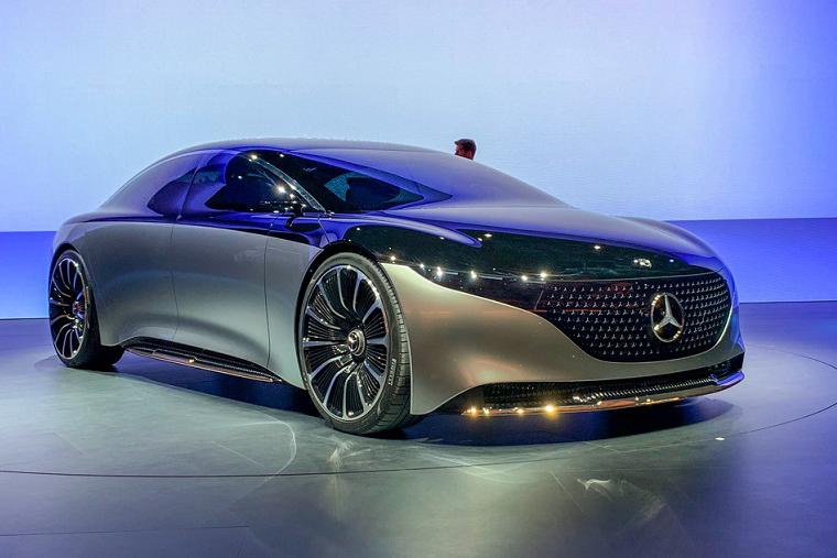 极具未来感 奔驰Vision EQS Concept概念车将亮相广州车展