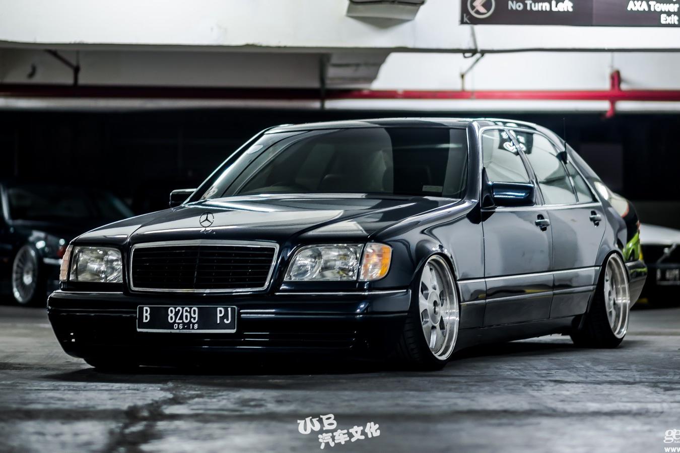 简单的改装勾画出经典的线条！97款奔驰W140