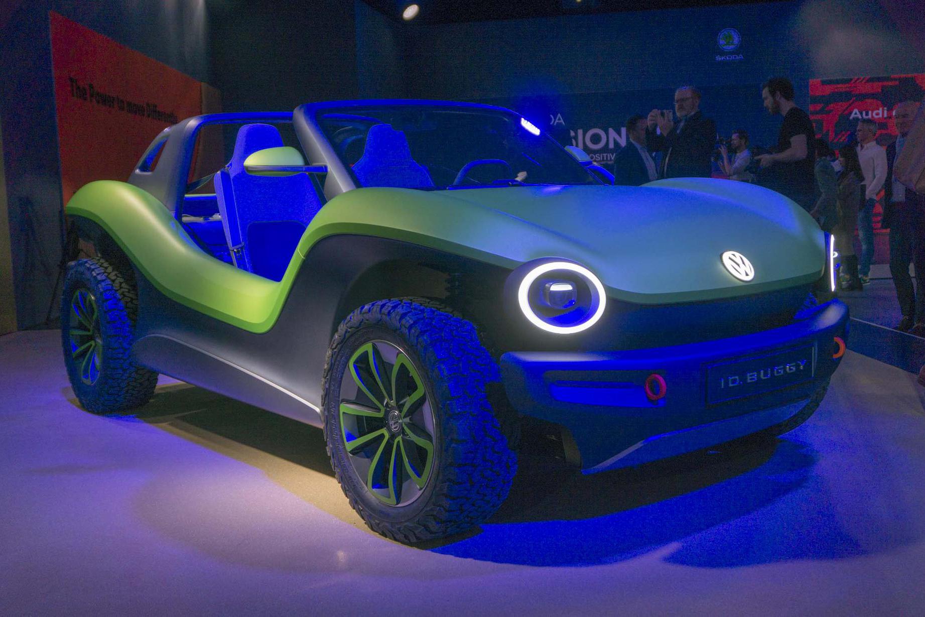 直击日内瓦车展之大众：疯狂可爱的电动沙丘越野车BUGGY