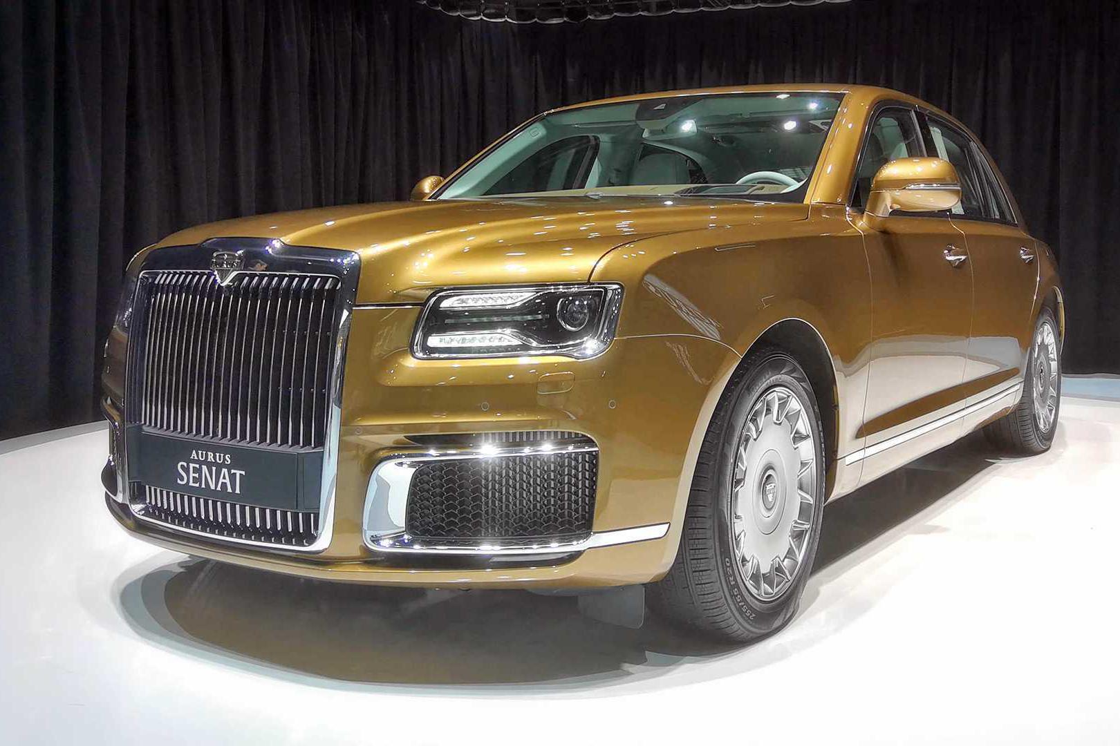 日内瓦车展：普京的座驾！俄罗斯Aurus Senat S600实拍图解