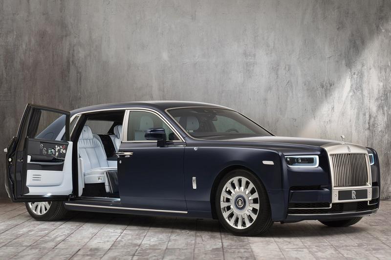 采用玫瑰花主题设计 典雅升华 劳斯莱斯发布幻影定制版车型官图