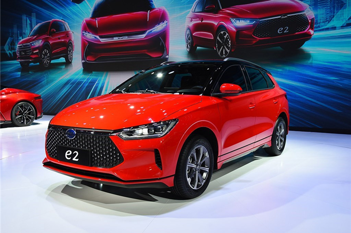 续航405km，电池安全零事故，比亚迪e2补贴后售8.98万起