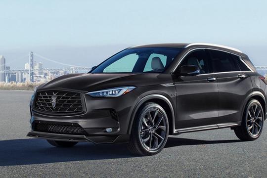 英菲尼迪新款SUV QX50，肌肉型的外观，相当霸气
