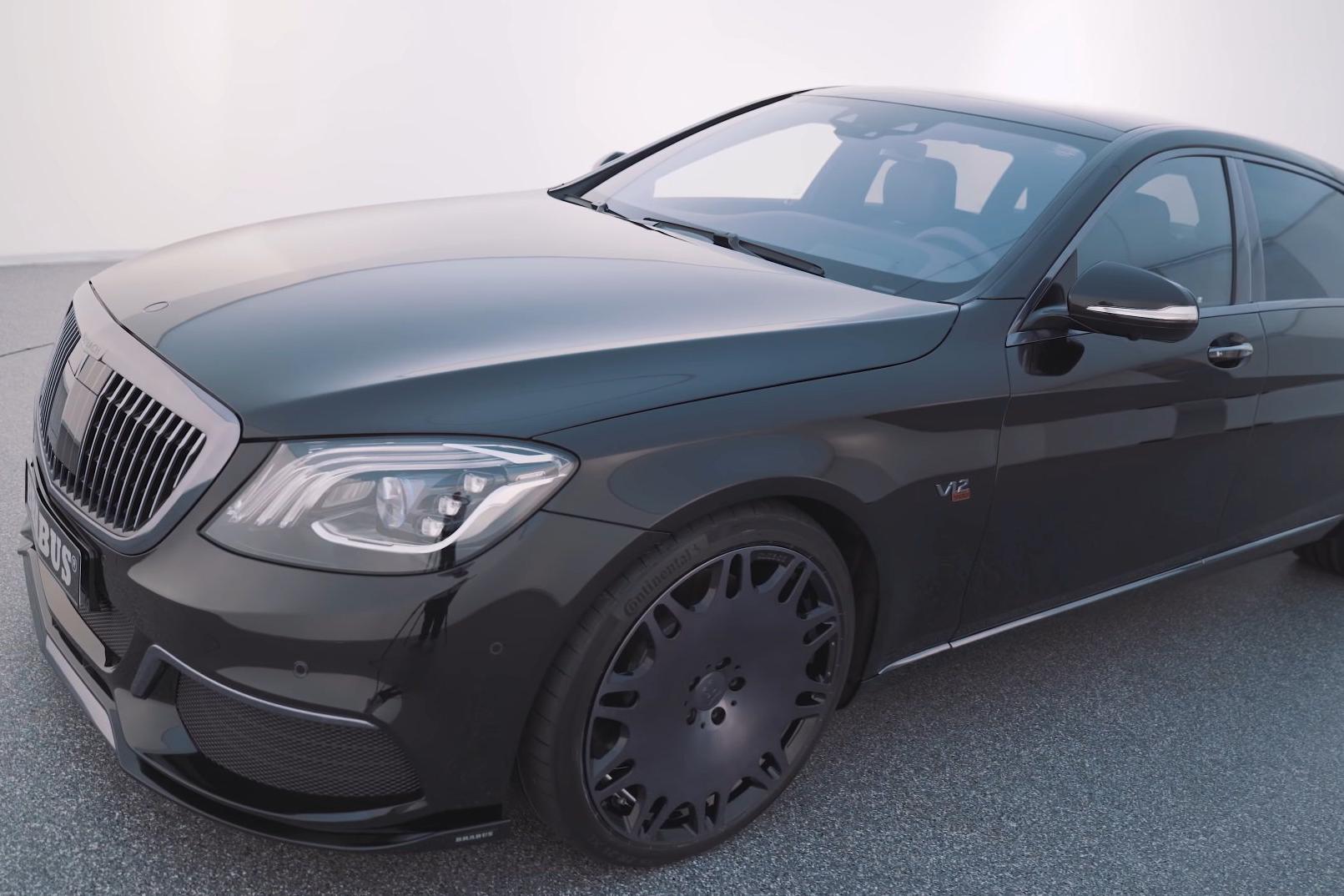 新一代迈巴赫S650实车曝光，搭6.0T V12引擎下周亮相