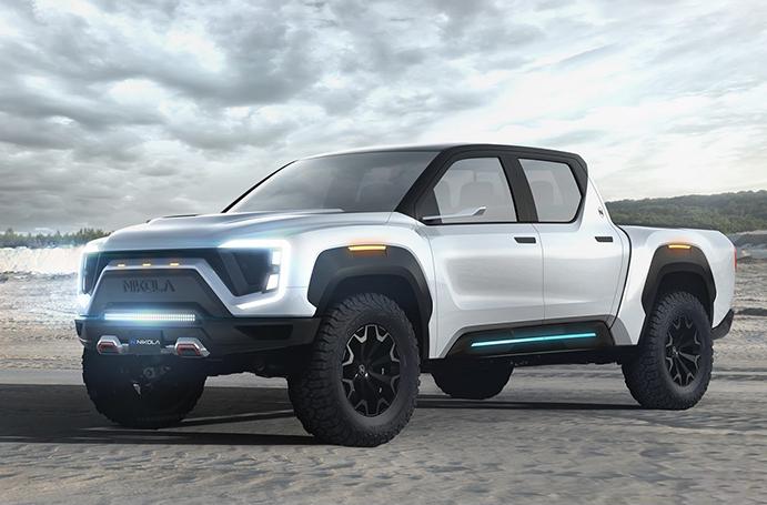 Nikola新能源皮卡概念车曝光，最大续航可达966公里