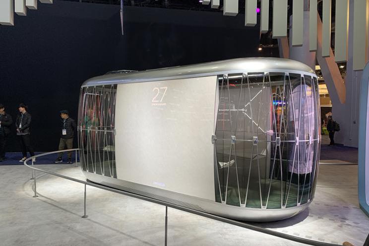 会驾驶能变形的餐厅和诊所 现代e-link概念车 满足多样空间需求