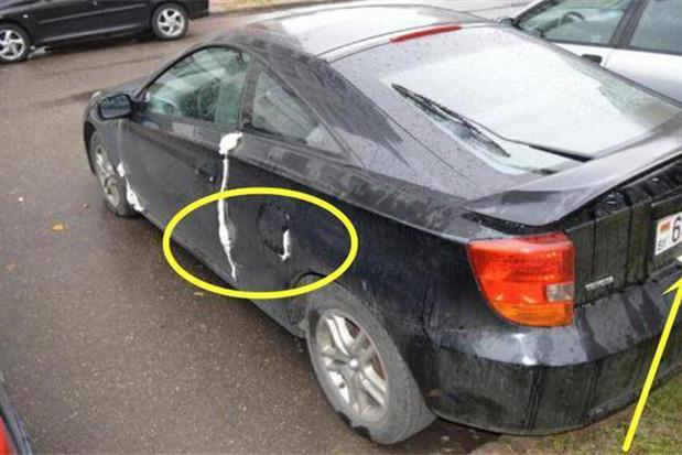 车位被占有妙招！“凉拌”你就错了，就服买二手车堵970天车主