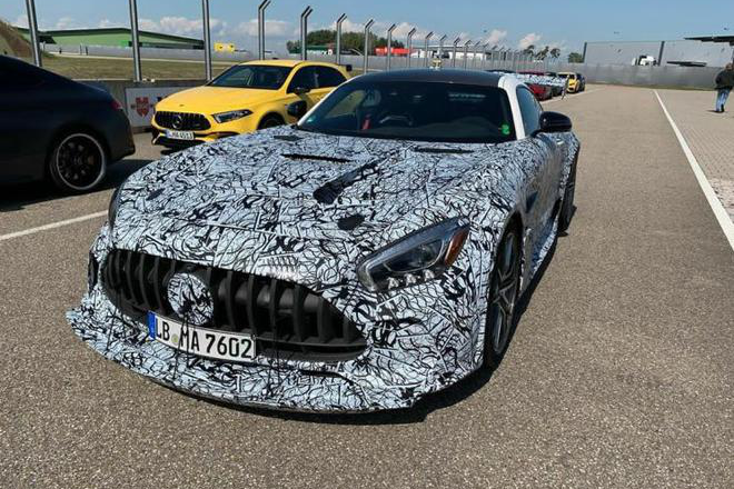 AMG GT Black Series谍照曝光 超700马力