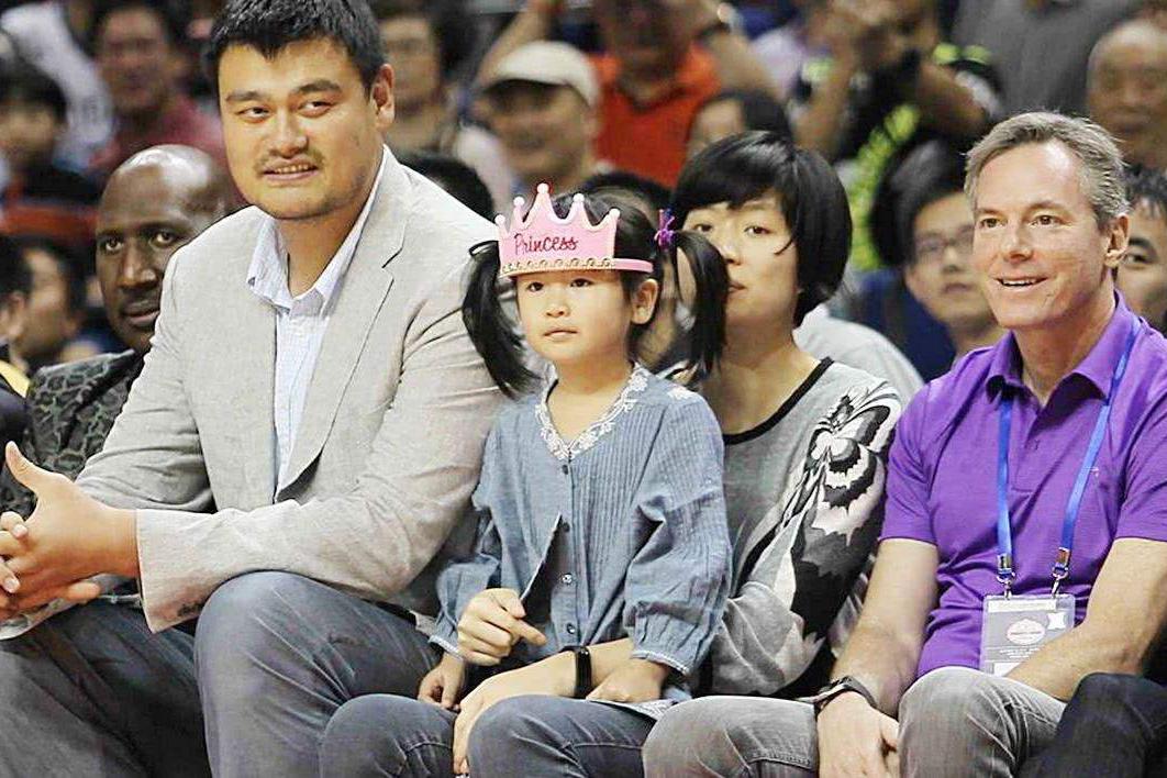 姚明女儿身高图片