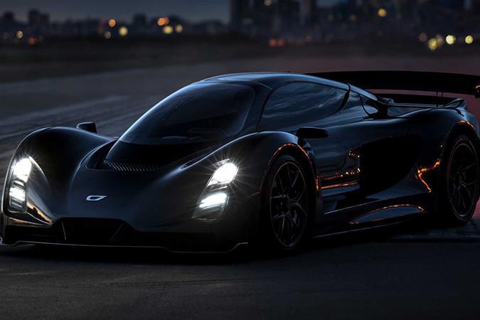 破百仅需1.9秒/全碳车身 全新混动超跑Czinger 21C官图