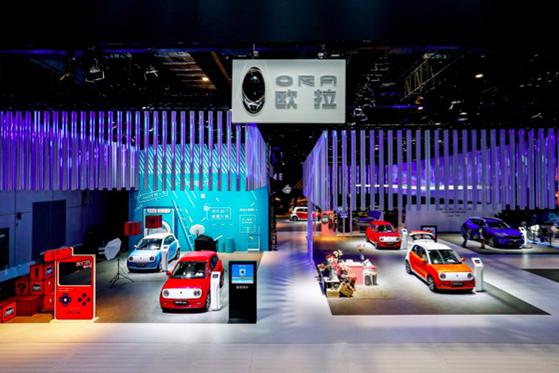 欧拉R1亮相上海车展，配备自动驾驶，同级领先