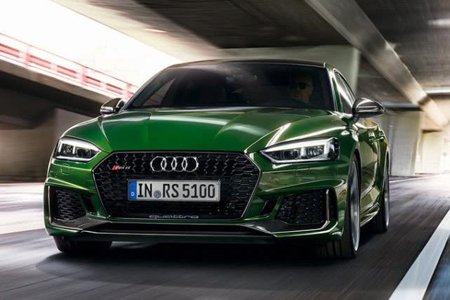 奥迪最美性能车，450马力3.9秒破百，全新RS5八万欧起！
