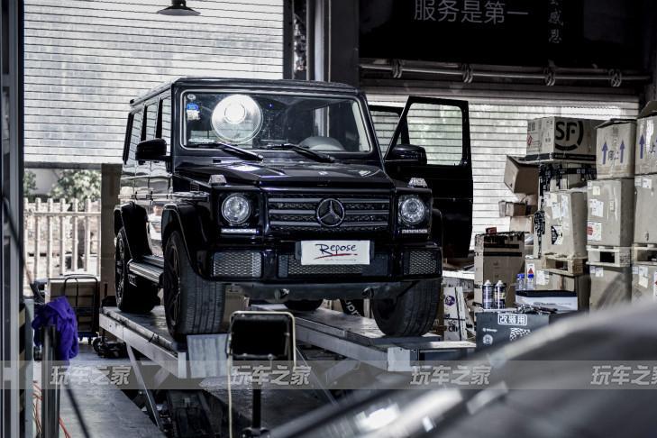 奔驰G350D就该“咆哮” Repose电子变音排气加持