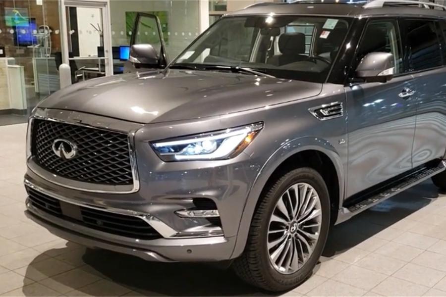 英菲尼迪QX80到店实拍，小众的它应该是BBA之外的第一选择！