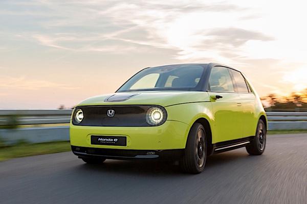 法兰克福车展Honda e实拍：可爱的后驱高性能电动车